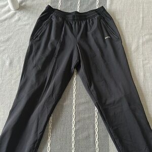 Reebok Men's Black Athletic Pants